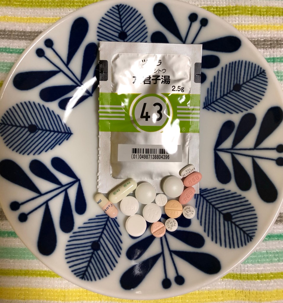 Medicines - every morning + evening 